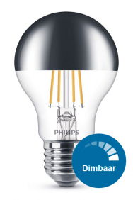 Dimbare peer lamp kopspiegel filament E27