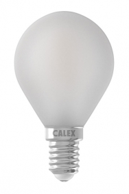 Kogel filament lamp melkglas E14