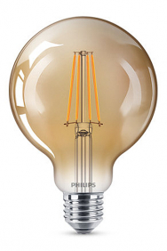 Gouden bollampen led filament E27