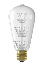 Rustieke led filament lamp Pearl E27