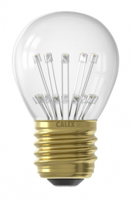 Kogel filament lamp E27 pearl