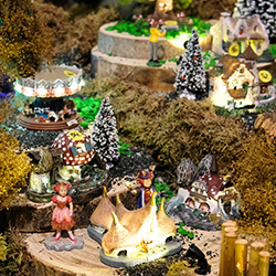 Efteling kerstdorp eenvoudig namaken