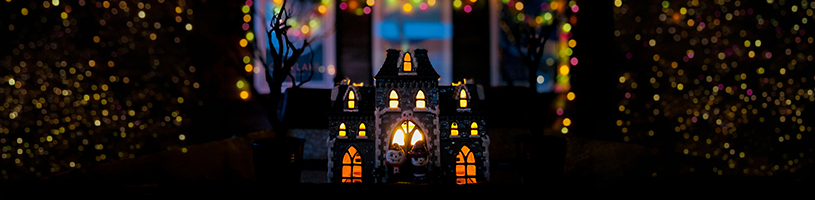 Halloween huisjes voor een griezelig Halloweendorp