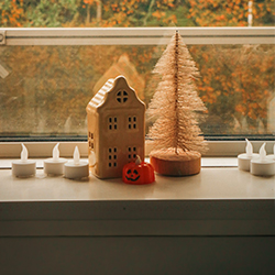 Halloween huisjes