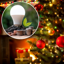 Kerstverlichting energiezuinig maken