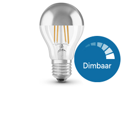 Dimbare peer lamp kopspiegel filament E27