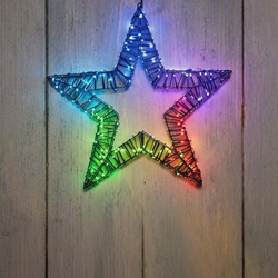 Decoratieve verlichting gekleurd