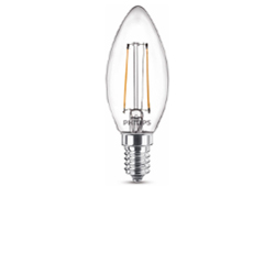 Philips E14 filament kaars