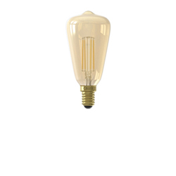 Filament lamp rustiek E14 goud