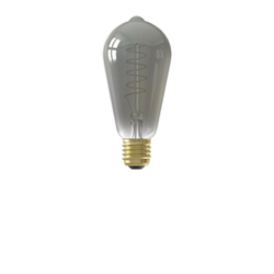 Led filament ST64 lamp titanium E28