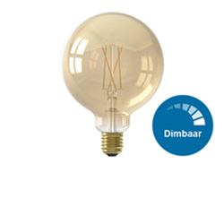 Calex Filament Gold Bollamp dimbaar E28