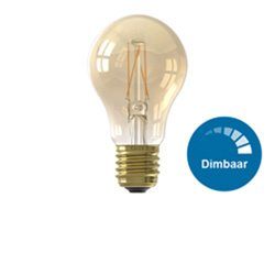 Calex Filament Gold Peer lamp dimbaar E28