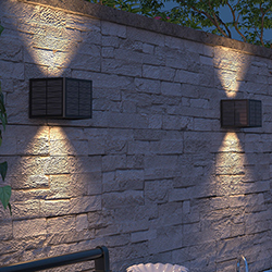 Solar wandlampen