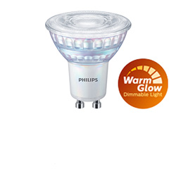 Dimbare GU10 WarmGlow led spots