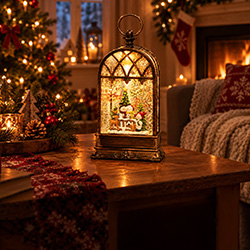 Lumineo kerst tafeldecoratie
