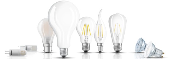 123led helpcentrum: Welke vormen van lampen zijn er?