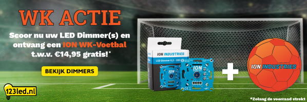 ION Industries dimmers nu tijdelijk met gratis WK voetbal