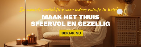 Binnenverlichting voor meer sfeer in uw interieur