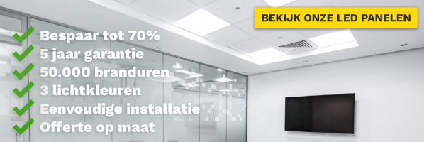 Led panelen voor zakelijk gebruik