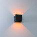 Led wandlamp Up & Down | Amarilio | 1800-2700K (Zwart, 6W, 450 lumen, IP65)