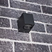 Led wandlamp vierkant | San Diego | Geschikt voor 1x GU10 (Antraciet, IP44)