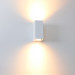 Led wandlamp Up & Down | San Francisco | Geschikt voor 2x GU10 (Wit, IP44)