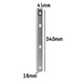 LED Kastverlichting 34 cm | Bewegingssensor | RGB + 3000-6000K | Zilver