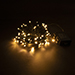 Kerstverlichting 7,5 meter op batterijen | extra warm wit & warm wit | 96 lampjes met timer (123led huismerk)