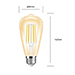 Zigbee Led Lamp | E27 | Edison ST64 | White Ambiance | Goud | 7W | Gledopto