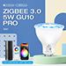 Zigbee GU10 LED spot | White & Color | Geschikt voor Philips Hue | 5W | Gledopto