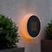 Solar wandlamp | Eclipse 20 | Multicolor | 60 lumen | Antraciet