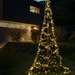 Luxxtree vlaggenmast verlichting 3 meter hoog | Warm Wit | 480 lampjes