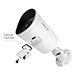 Foscam G4P 4MP Super HD WiFi buitencamera Wit