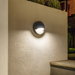 Garden Lights Deimos wandlamp zwart (12V, 1W, Instelbaar wit)