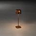 Tafellamp buiten | Nice | 2700-3000K | IP54 | 2.5W | Roestbruin | Konstsmide