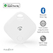 Nedis Smart Keyfinder | Bluetooth 5.1 | Wit | 1 stuk