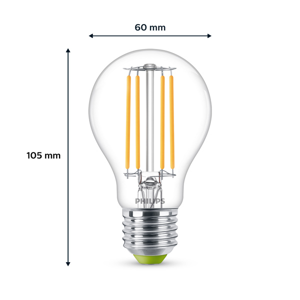 ⋙ gloeilampen met peervorm kopen? | E27 fitting | 123led.nl