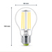 Philips LED lamp | Ultra Efficient | E27 | Peer | 2.3W | 4000K