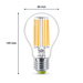Philips LED lamp | Ultra Efficient | E27 | Peer | 4W | 3000K