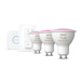 Philips Hue Starter Kit GU10 | White en Color Ambiance | 3 lampen,  1 dimmer en 1 bridge