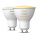 Philips Hue Spot GU10 | White Ambiance | 4.3W | 2 stuks