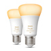 Philips Hue Smart lamp E27 | White Ambiance | 8W | 2 stuks