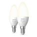 Philips Hue Kaarslamp E14 | White | 5.5W | 2 stuks