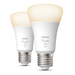 Philips Hue Smart lamp E27 | White | 9W | 2 stuks