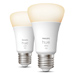 Philips Hue Smart lamp E27 | White | 9.5W | 2 stuks