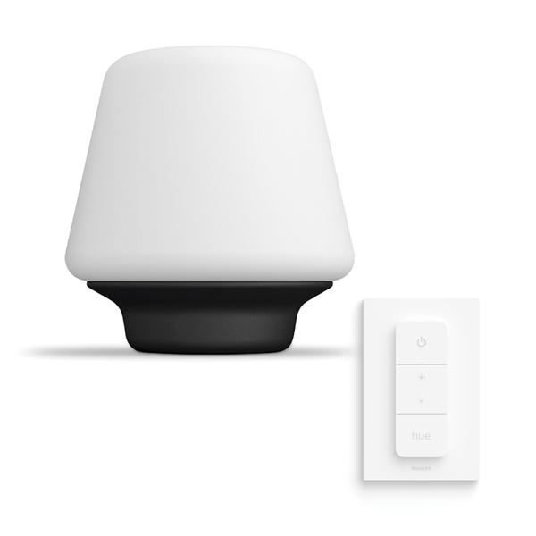 Philips Hue Wellness Tafellamp Zwart White Ambiance incl. dimmer