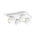 Philips Hue Buckram Opbouwspot | Wit | 4 spots | White Ambiance | incl. dimmer switch