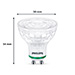 Philips GU10 LED spot | Ultra Efficient | 4000K | 2.4W (50W)