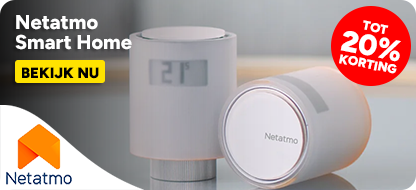 Netatmo - tot 20% korting