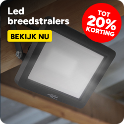 Led breedstralers